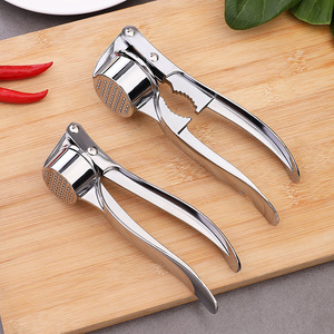 Garlic Press Manual Stainless Steel Durable <b>Kitchen</b> Tool For Garlic Mincing - Product Image 2