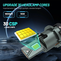 Ampoules de phares LED pour voiture HYNBYZJ 110W D1S D2S, conversion de phares Xénon HID vers LED 18000LM D1S D2S D4S, phare LED Canbus D3S avec puce CSP