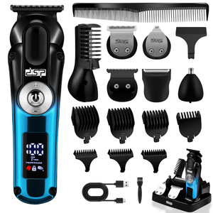 Kit de Aseo DSP 8 en 1 con Pantalla LCD, Carga USB, Recortador Corporal para Hombres, Recortador de Barba y Cabello - Product Image 2