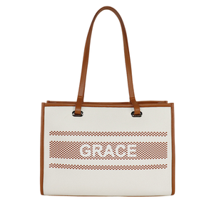 Sac fourre-tout en toile grande capacité, deux tailles, tendance, sacs à bandoulière pour femmes, grands sacs de shopping, sac à main pour femmes - Product Image 1