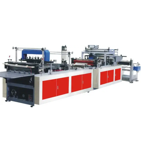 Factory price PE plastic shopping fruit nylon bag making machine automatic PE biodegradable T-shirt carry bag making machine
