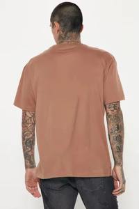 Nouveaux t-shirts pour hommes en gros personnalisés, 100% coton/polyester, tricotés, formels, pour l'extérieur et décontractés, en vente - Product Image 6