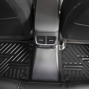 Alfombrillas de Coche 5D Duraderas de Material Seguro TPO con Logotipo para Hyundai Kona 2017-2019 - Product Image 1