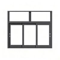 Fenêtre coulissante insonorisée moderne multi-rails en PVC personnalisée avec moustiquaire en acier inoxydable – Prix usine pour le commerce international de la construction