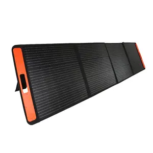 Monocrystalline silicon 200W 18V portable folding solar panels for outdoor camping trekking RV travel