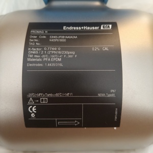 New Original E+H Promag 53H Series High Quality 53H65 Oil/Gas/Air/<b>Water</b> <b>Flow</b> <b>Meter</b> OEM +/-0.2% Accuracy 0-600 M/h 53H65 Customiz - Product Image 3