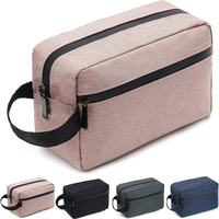 Kosmetiktasche mit Reißverschluss und Eigenem Logo, Beauty-Waschbeutel, Hängende Kulturtasche, Reise-Toilettentasche für Damen und Herren