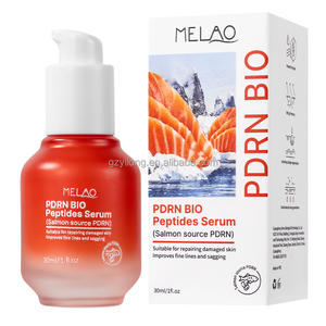 Salmon Dna Pdrn Serum Wajah produsen perawatan kulit peptida Serum Pengencang pelembap kolagen alami PDRN merah muda peptida - Product Image 5