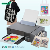 Impresora DTF L8050-DTF 2026, Máquina de Impresión DTF A4 con Limpieza Automática, Kit Todo en Uno para Impresión Textil Personalizada en Camisetas