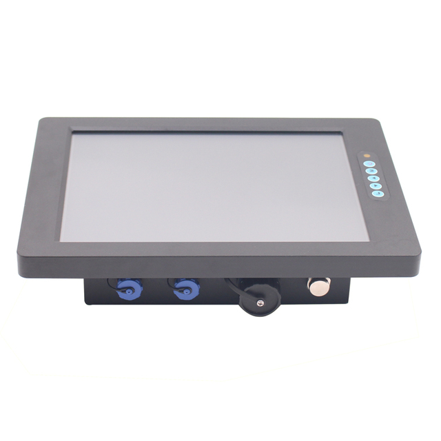 10.4 Inch Resistive Touch Screen Monitor With H-DMI Button Oem ODM Fully Waterproof IP65 Industrial Waterproof Monitor