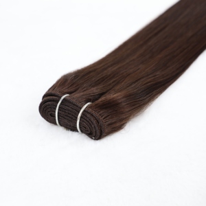 Extensiones de <span class=keywords><strong>Cabello</strong></span> Liso Tejido a Máquina, Paquetes de <span class=keywords><strong>Cabello</strong></span> Marrón y Rubio al por Mayor - Product Image 4