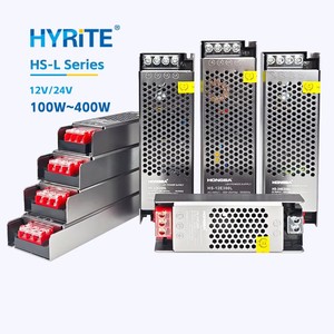Hyrite SMPS Switching <b>LED</b> Power Supply Slim 12V 24V 100W 200W 400W CE AC DC High Efficiency Indoor <b>Lighting</b> <b>Single</b> Output Driver - Product Image 1