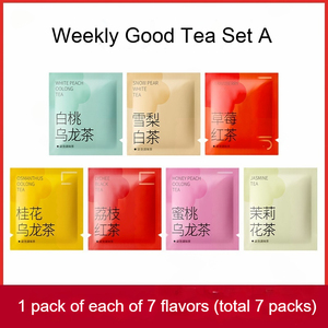 Sachets de thé triangulaires sans sucre 30g assortis, saveur Oolong Litchi, pour infusion à froid, idéal pour la restauration hôtelière de premier niveau et le thé au lait - Product Image 3