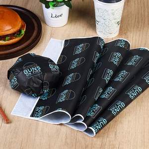 Papel para Envolver Sándwiches, Papel Antigrasa Recubierto para Pizza, Aperitivos, Hamburguesas, Papel para Hornear de Grado Alimenticio - Product Image 1