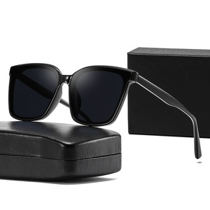 Lunettes de soleil unisexes Gm Te205, monture intégrale, verres Tac, protection UV400, noir gris C1 C2, style influenceur - Product Image 3