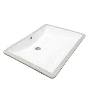 Offre Spéciale 1812ADA salle de bains évier rectangulaire en céramique sous-monté, lavage à la <span class=keywords><strong>main</strong></span> - Product Image 3