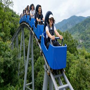 Attraction de fête foraine best-seller à vendre, jeux de parc d'<span class=keywords><strong>attractions</strong></span>, grand roller coaster superposé pour grand parc d'<span class=keywords><strong>attractions</strong></span> en plein air - Product Image 4