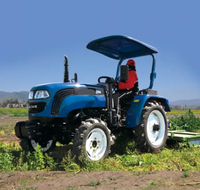 Machine industrielle économique 25HP TE254 de remorquage de trekker de tracteur industriel de plate-forme de ferme de machine de remorquage avec le meilleur moteur de marque supérieure à vendre