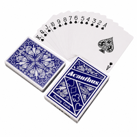 Baraja de Cartas de Póker Estándar de 54 Cartas con Impresión Personalizada y Caja de Papel para Juegos Familiares, Fiestas, Entretenimiento y Regalos