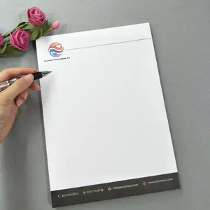 Company letterhead custom printing logo corporate letterhead