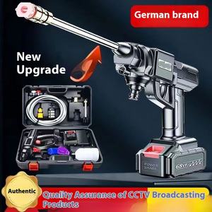 Nettoyeur Haute Pression <span class=keywords><strong>Sans</strong></span> <span class=keywords><strong>Fil</strong></span> Puissant, Pistolet à Eau Rechargeable au Lithium, Outil de Nettoyage Domestique - Product Image 3