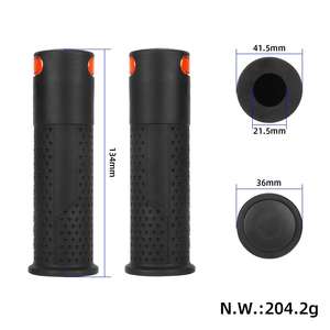 Scooter Silicone Handlebar <b>Grips</b> with Remote <b>Control</b> Turn Signal Light Electric Scooter Handle <b>Grip</b> Accessories - Product Image 2