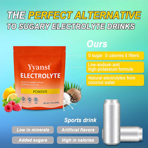 Electrolitos en polvo de marca privada de alta calidad, bebida de hidratación cetogénica, hidratación de rápida reposición, combate los calambres musculares y de piernas. - Product Image 3