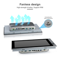 Panel PC Innoaiot de Fábrica, Sin Ventilador, Totalmente Plano, IP66, Compatible con OEM y ODM para Sistemas de Control de Automatización