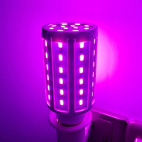Ampoule de maïs LED jaune doré 2000K 60W 120V 240V E27 Lampe de maïs orange