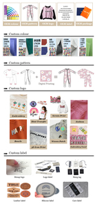 Autunno vendita calda cotone biologico francese spugna tuta con coulisse per bambini a maniche lunghe pagliaccetto per neonato a <span class=keywords><strong>18</strong></span> <span class=keywords><strong>mesi</strong></span> - Product Image 6