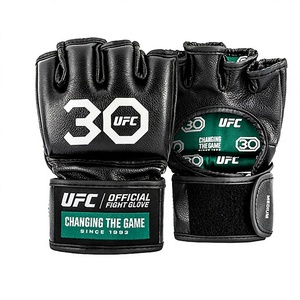 Gants de combat MMA UFC 30 en PU sur mesure, haute résistance, avec support de poignet de haute qualité, pour l'entraînement en combat, toutes saisons - Product Image 2