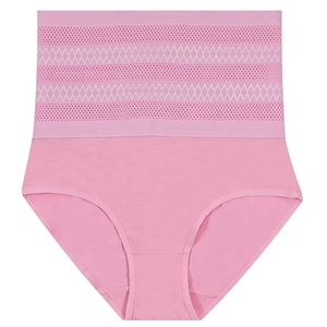 Bragas de algodón para <span class=keywords><strong>mujer</strong></span>, pantalones de cintura, ropa interior, talla grande, venta directa de fábrica, LICRA/algodón - Product Image 1