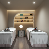 Service de design d'intérieur pour salon de beauté professionnel, plan de mise en espace de spa de luxe, solution clé en main pour le mobilier et la conception de salon de coiffure