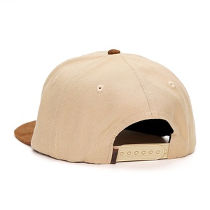 Gorras de Béisbol de 6 Paneles de Cáñamo y Algodón al por Mayor, Gorra Personalizada con Aplique de Cuero Repujado - Product Image 5
