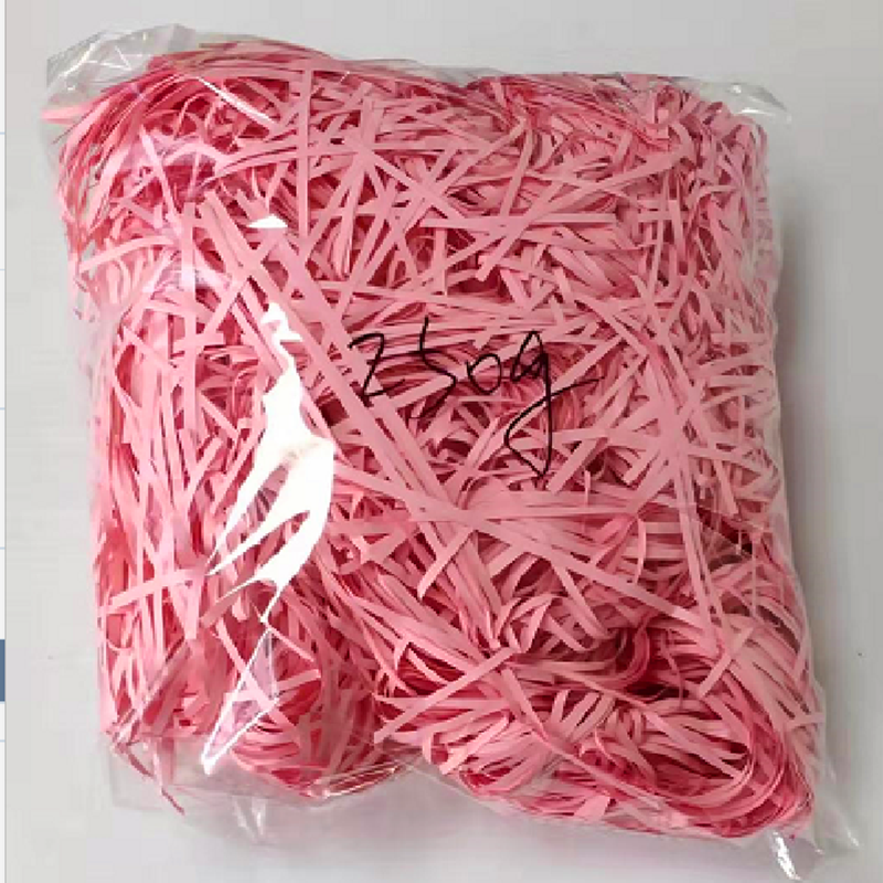 High Quality Moisture Proof Decorative Crinkle Cut Raffia Craft Shredded Paper
