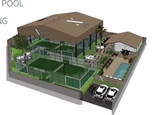 Cancha de Pá<span class=keywords><strong>del</strong></span> profesional alta JSMC Pista de Pá<span class=keywords><strong>del</strong></span> sin esquina Por Cancha de pá<span class=keywords><strong>del</strong></span> - Product Image 4