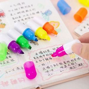 Stylo surligneur en forme de capsule de pilule avec logo personnalisé YS68, stylo marqueur coloré pour la promotion, les activités d'entreprise, les cadeaux d'entreprise - Product Image 3