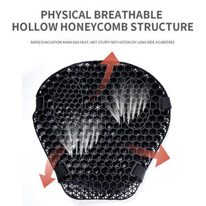 เบาะรองนั่งมอเตอร์ไซค์แบบเจลรังผึ้ง - Product Image 2