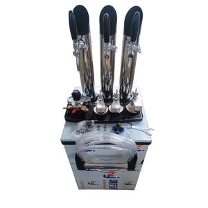 Máquina Dispensadora <span class=keywords><strong>de</strong></span> <span class=keywords><strong>Cerveza</strong></span> Refrigerada por Agua/Refrigerador/Máquina Enfriadora <span class=keywords><strong>de</strong></span> <span class=keywords><strong>Cerveza</strong></span> <span class=keywords><strong>de</strong></span> Barril <span class=keywords><strong>con</strong></span> Tres Líneas - Product Image 2