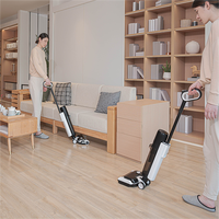 Aspirateur domestique humide et sec pratique avec fonction autonettoyante et grand réservoir d'eau pour moteur sans balais d'hôtels