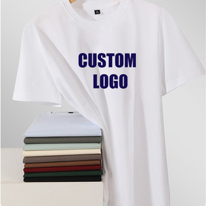 T-shirts en coton uni vierges en gros pour homme, col rond, manches courtes, décontractés, personnalisables, impression en gros, t-shirts premium pour hommes - Product Image 3