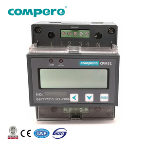 KPM31 4 tarifa carril DIN monofásico Smart Digital medidor de energía <span class=keywords><strong>prepago</strong></span> con RS 485 modbus - Product Image 4