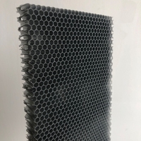 Plaque en polycarbonate alvéolaire sur mesure pour table de travail laser UV