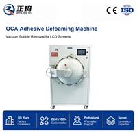 Machine de défoaming industrielle à vide avancée pour l'élimination des bulles d'adhésif liquide cristallin, pour écrans tactiles et d'affichage LCD.