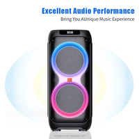 Altavoces ZQS12212, Bocinas Bluetooth Originales, Barra de Sonido Boombox con Subwoofer, Altavoz para Fiestas KTV 710, Auriculares con Micrófono