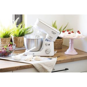 Planetaria Impastatrice AD4216 miscelatore planetario multifunzione 4L Capacità con velocità regolabile e ciotola di miscelazione per uso domestico - Product Image 6