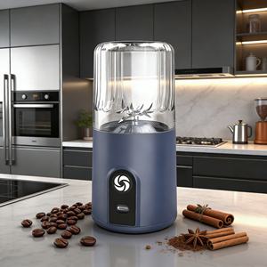 Licuadora Portátil de 260 ml, Trituradora de Hielo, Preparadora de Smoothies, Exprimidor, Resistente, Libre de BPA, Modo Turbo, a Prueba de Fugas, con Batería, para Auto y Exteriores - Product Image 3