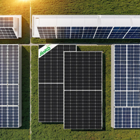 575-600W Usine Directement Eu Stock Jinko Panneaux Solaires Bifacial 580w 590w Module Solaire Mono Demi-Cellule pour Système de Stockage d'Énergie