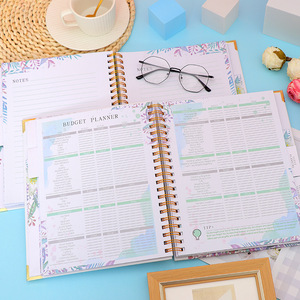 Vente en gros Agenda quotidien en spirale A4 Wedding Planner Cahier séparateurs de haute qualité - Product Image 3