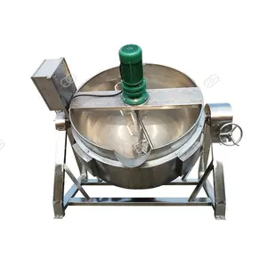 Electric Jacketed Kettle Soap Cooking Kettle With Planetary Mixer